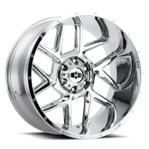 Vision Wheel Off-Road – 360 SLIVER – Chrome – 20″x10″ -25mm – Summer Wheels – 360-20085C-25